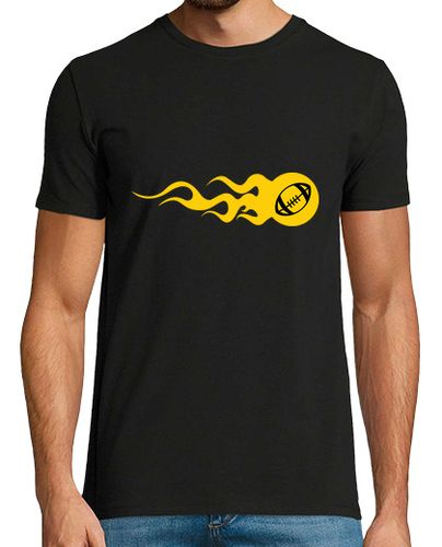 Camiseta Hombre Manga Corta una camisa de hombre, negro, rugby laTostadora - latostadora.com - Modalova