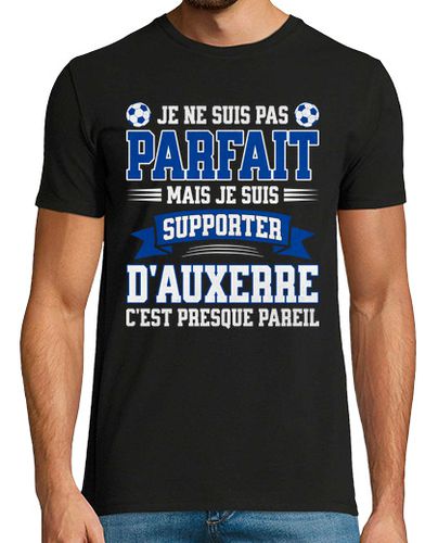 Camiseta Hombre Manga Corta hincha de fútbol fútbol auxerre laTostadora - latostadora.com - Modalova