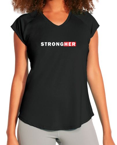 Camiseta deportiva mujer StrongHer - Feminismo - latostadora.com - Modalova