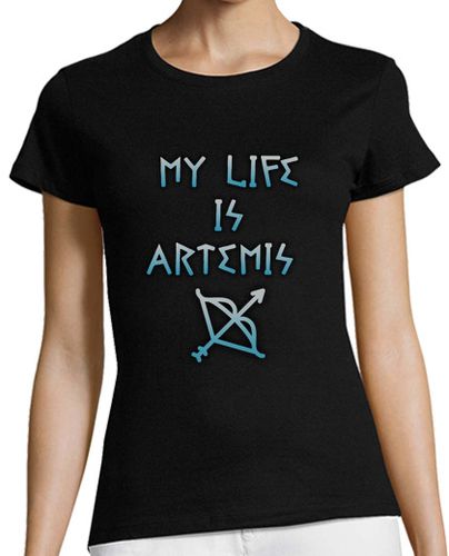 Camiseta Mujer Manga Corta My Life is artemis laTostadora - latostadora.com - Modalova