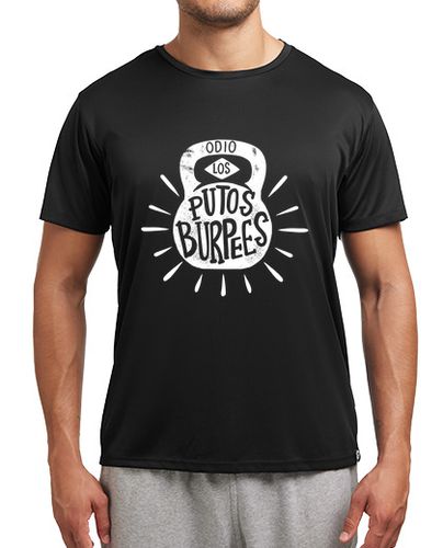 Camiseta deportiva camiseta BURPEES negra laTostadora - latostadora.com - Modalova