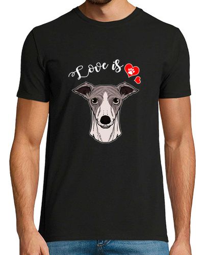 Camiseta Love Whippet Dog Owner Paw Heart Gift - latostadora.com - Modalova