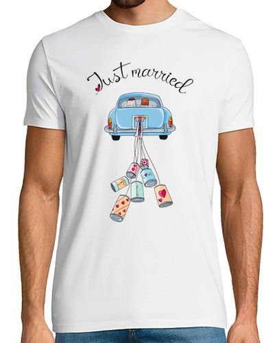 Camiseta Hombre Manga Corta Just married laTostadora - latostadora.com - Modalova