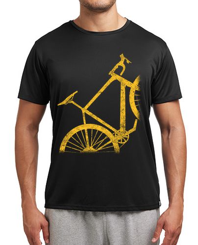 Camiseta deportiva Silueta De Bicicleta Retro Vintage Ciclismo Bici Ciclista Deporte - latostadora.com - Modalova