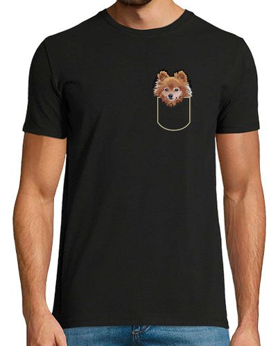 Camiseta pomerania en el bolsillo linda idea de regalo de perro - latostadora.com - Modalova