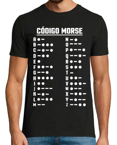 Camiseta Alfabeto Código Morse Telégrafo - latostadora.com - Modalova