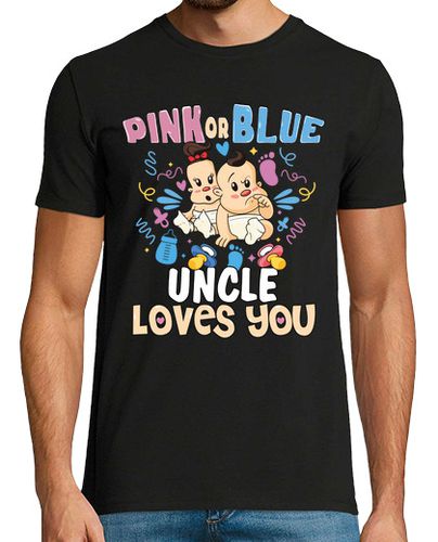 Camiseta tío rosa o azul te ama mejor tío - latostadora.com - Modalova
