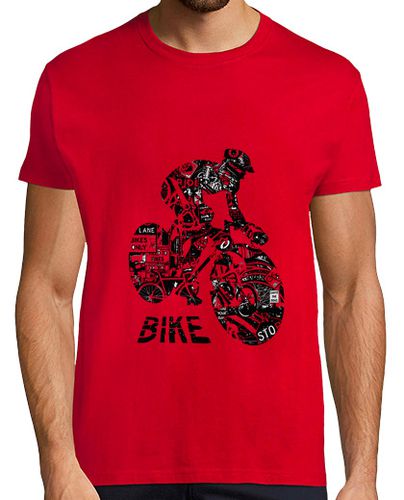 Camiseta Hombre Manga Corta bike collage laTostadora - latostadora.com - Modalova