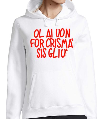 Sudadera Con Capucha Para Mujer olaiuonforcrismasisgliu laTostadora - latostadora.com - Modalova