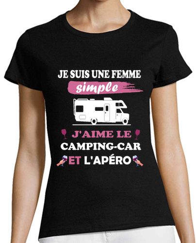 Camiseta mujer camiseta autocaravana humor - latostadora.com - Modalova