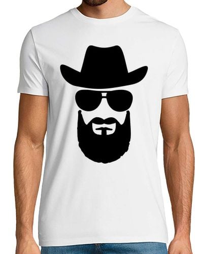 Camiseta Hombre Manga Corta barba cabeza de vaquero laTostadora - latostadora.com - Modalova