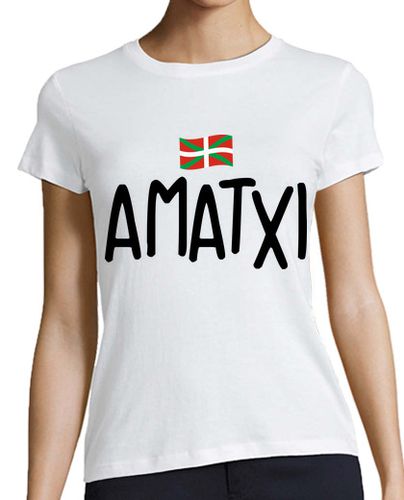 Camiseta mujer amatxi abuela vasca - latostadora.com - Modalova