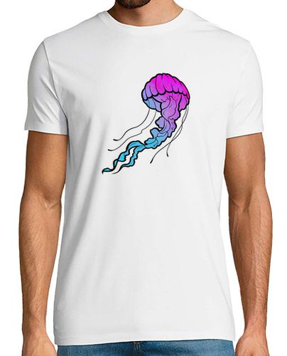 Camiseta medusas dibujo multicolor - latostadora.com - Modalova