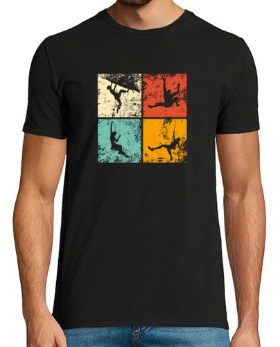 Camiseta Hombre Manga Corta nueva escalada de arte laTostadora - latostadora.com - Modalova