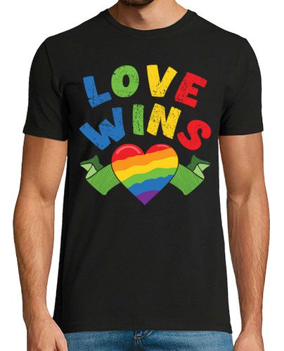 Camiseta ganar amor arcoíris orgullo gay orgullo - latostadora.com - Modalova