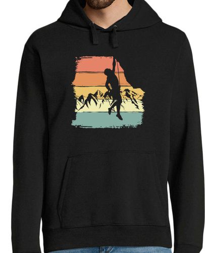 Sudadera Con Capucha Para Hombre escalada retro laTostadora - latostadora.com - Modalova