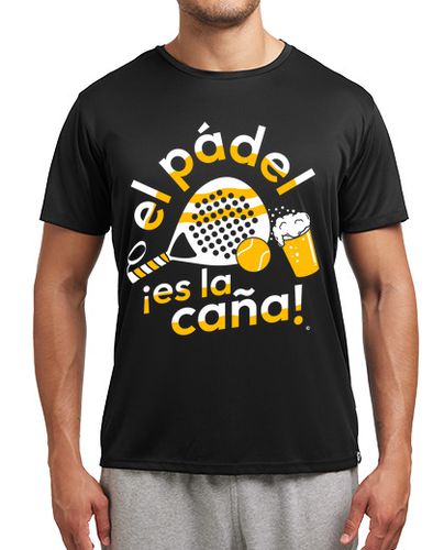 Camiseta Hombre Deportiva El pádel es la caña laTostadora - latostadora.com - Modalova