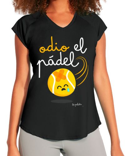 Camiseta deportiva mujer Odio el pádel - latostadora.com - Modalova