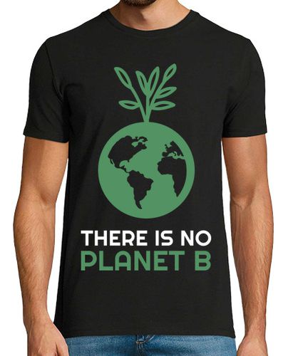 Camiseta no hay planeta b tierra con arbol - latostadora.com - Modalova