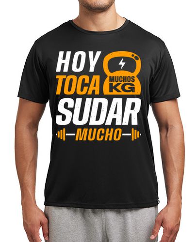 Camiseta deportiva Hoy toca sudar - latostadora.com - Modalova