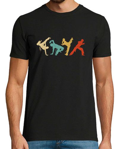Camiseta Vintage Brazilian Capoeira Poses Retro 70s Gift - latostadora.com - Modalova