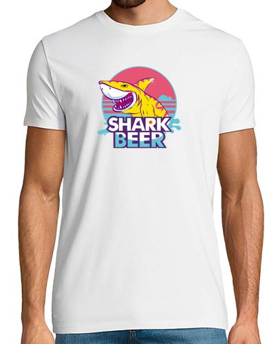 Camiseta Shark Beer color - latostadora.com - Modalova