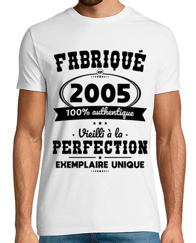 Camiseta 18 años de aniversario - hecho en 2005 - latostadora.com - Modalova