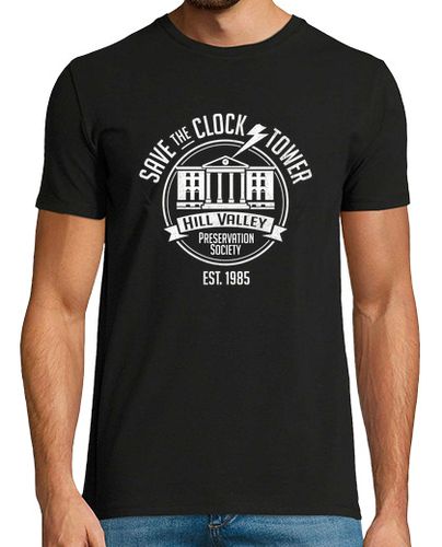 Camiseta Hombre Manga Corta salvar a la torre del reloj laTostadora - latostadora.com - Modalova