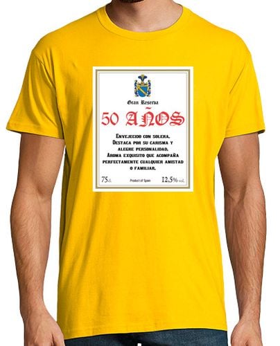 Camiseta Hombre Manga Corta Gran Reserva 50 años laTostadora - latostadora.com - Modalova