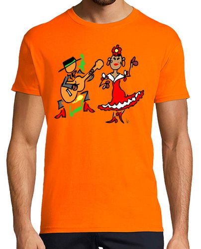 Camiseta Hombre Manga Corta cuadro flamenco laTostadora - latostadora.com - Modalova