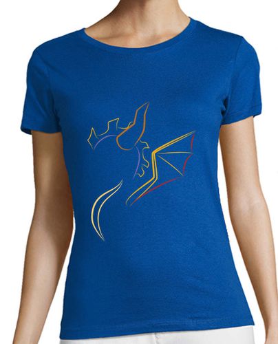 Camiseta mujer el dragón - latostadora.com - Modalova