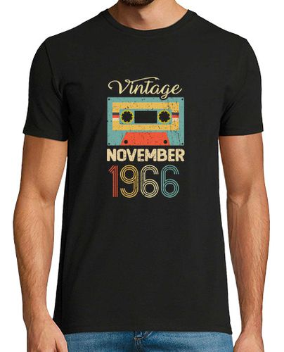 Camiseta vintage noviembre de 1966 55 cumpleaños regalo de 55 años - latostadora.com - Modalova