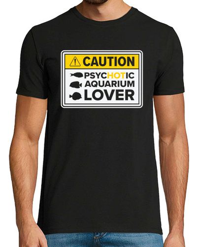 Camiseta Aquarium Hot Aquarium Lover Caution Fishkeeping - latostadora.com - Modalova