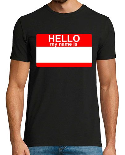 Camiseta Hola mi nombre es - latostadora.com - Modalova