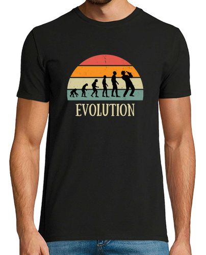 Camiseta evolución saxofón hombre humor laTostadora - latostadora.com - Modalova