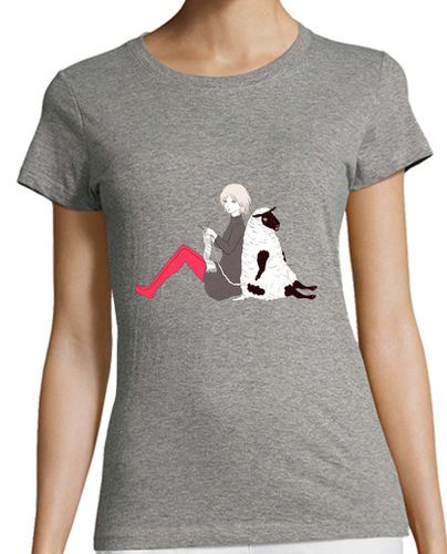 Camiseta mujer ovejas y una niña - latostadora.com - Modalova