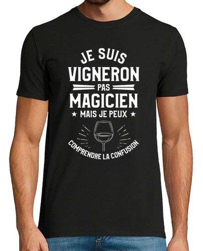 Camiseta Soy enólogo no un mago del vino - latostadora.com - Modalova
