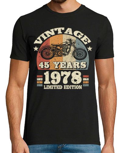 Camiseta 45 años cumpleaños - aniversario 1978 laTostadora - latostadora.com - Modalova