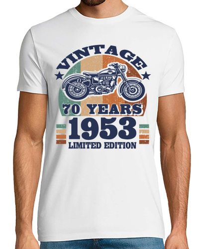 Camiseta aniversario 1953 - 70 años cumpleaños - latostadora.com - Modalova
