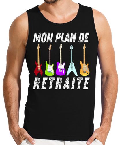 Camiseta Hombre Sin Mangas retiro guitarrista humor guitarra regal laTostadora - latostadora.com - Modalova