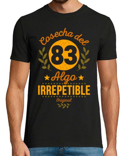 Camiseta Hombre Manga Corta Cosecha del 83 Irrepetible laTostadora - latostadora.com - Modalova