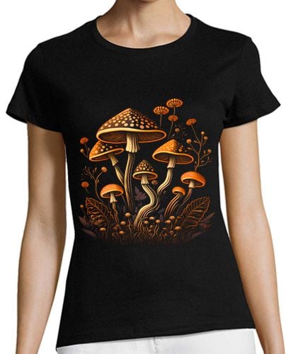 Camiseta mujer Fantasía de Setas Micología Naturaleza Campo laTostadora - latostadora.com - Modalova