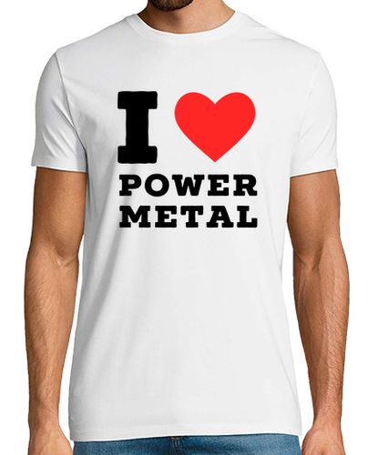 Camiseta Amo el power metal - latostadora.com - Modalova