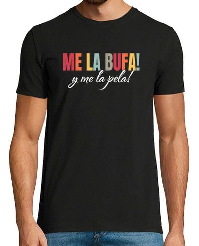 Camiseta Hombre Manga Corta Me La Bufa Y Me La Pela laTostadora - latostadora.com - Modalova