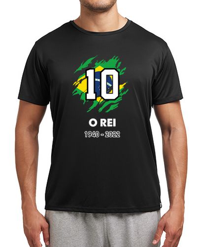 Camiseta deportiva O rei - Pelé - latostadora.com - Modalova