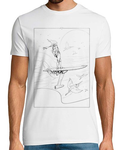 Camiseta camiseta de hombre, blanca - sky rider - latostadora.com - Modalova