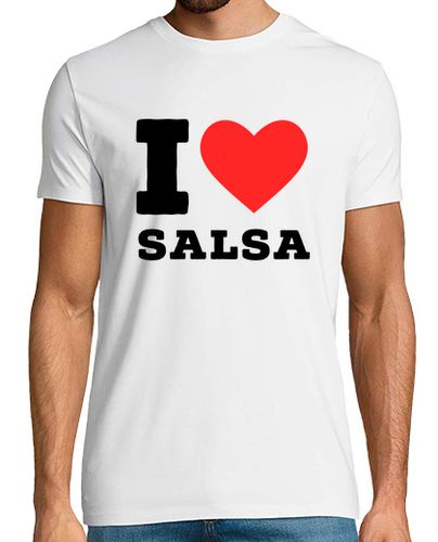 Camiseta Amo la salsa - latostadora.com - Modalova