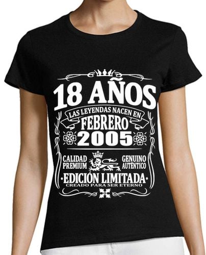 Camiseta Mujer Manga Corta edición limitada febrero 2005 laTostadora - latostadora.com - Modalova