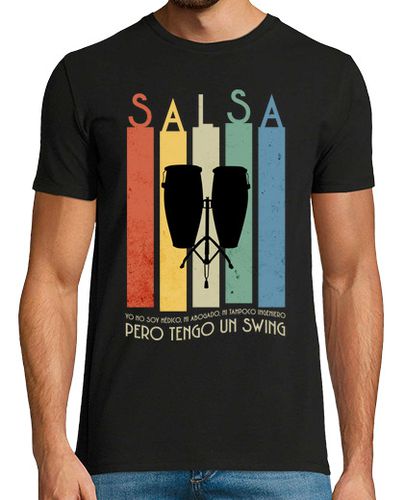 Camiseta Salsero Swing Congas - latostadora.com - Modalova