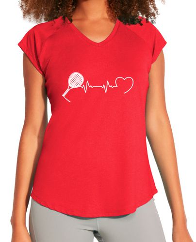 Camiseta deportiva mujer padel hombre humor latido del corazón - latostadora.com - Modalova